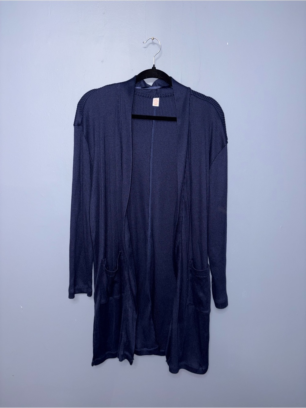 Joe Fresh | Navy Ribbed Cardigan | Size Medium